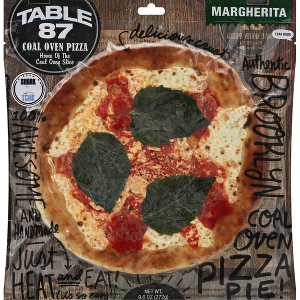 Frozen Pizza Table 87 Margherita Coal Oven Pizza hero