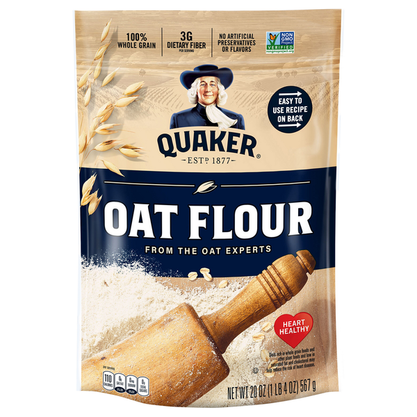 Cereal Quaker Oat Flour hero