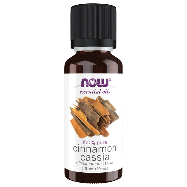 NOW Cinnamon Cassia Oil hero