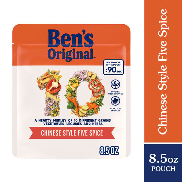 Ben's Original Chinese Style Five Spice, Hearty Medley of Grains, Vegetables, Legumes and Herbs hero