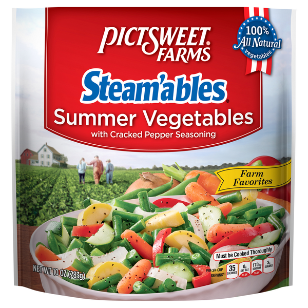 Spices & Seasonings Pictsweet Farms Summer Vegetables hero