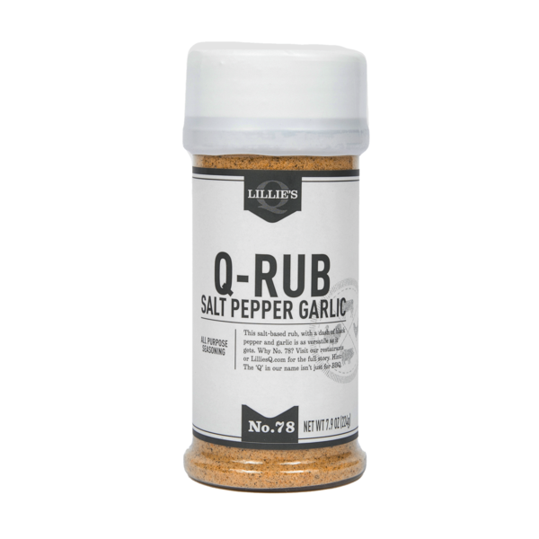 Lillie's Q Q-Rub, Salt Pepper Garlic hero