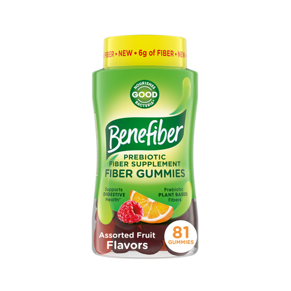 Benefiber Prebiotic Fiber Gummies hero