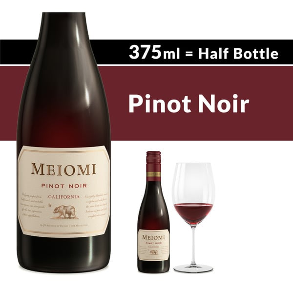 Red Wines Meiomi Pinot Noir Red Wine Half Bottle hero