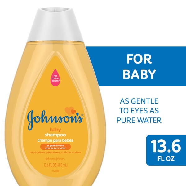 Hair Care Johnson's Shampoo, Tear-Free & Hypoallergenic hero