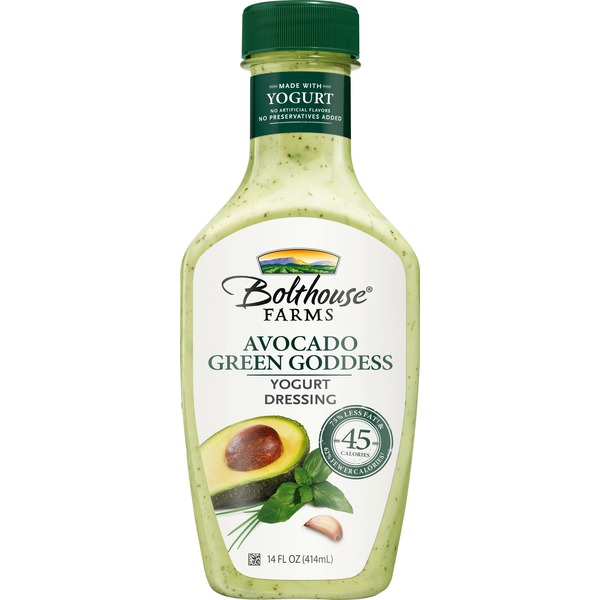 Dips, Dressings or Salad Toppings Bolthouse Farms Avocado Green Goddess hero