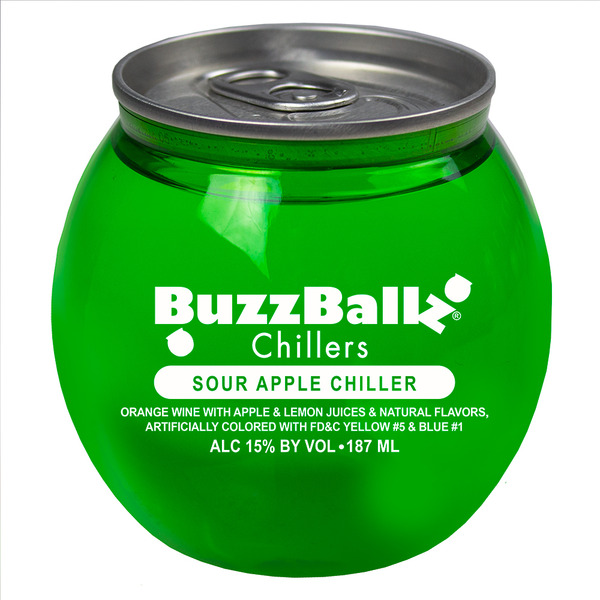 Cocktail Mixes BuzzBallz Sour Apple Chiller hero