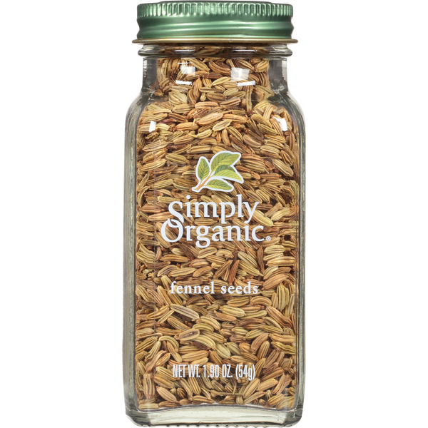 Baking Ingredients Simply Organic Fennel Seeds hero