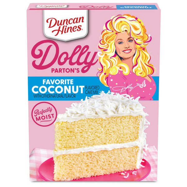 Duncan Hines Favorite Coconut Flavored Cake Mix hero