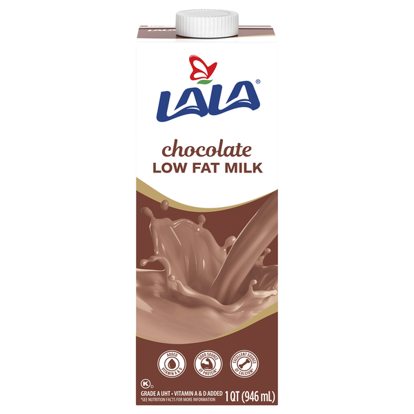 Milk LALA Milk, Low Fat, Chocolate hero