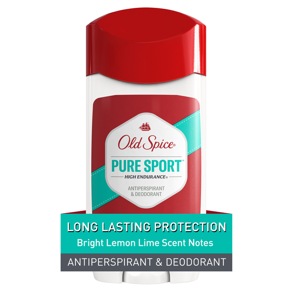 Deodorants Old Spice High Endurance Anti-Perspirant Deodorant for Men, Pure Sport Scent hero