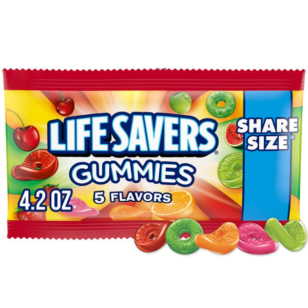 Candy & Chocolate Life Savers Flavors Gummy Candy Share Size hero