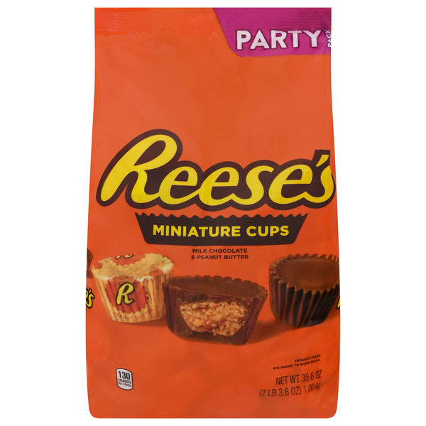 Candy & Chocolate Reese's Milk Chocolate Peanut Butter Cups Candy hero