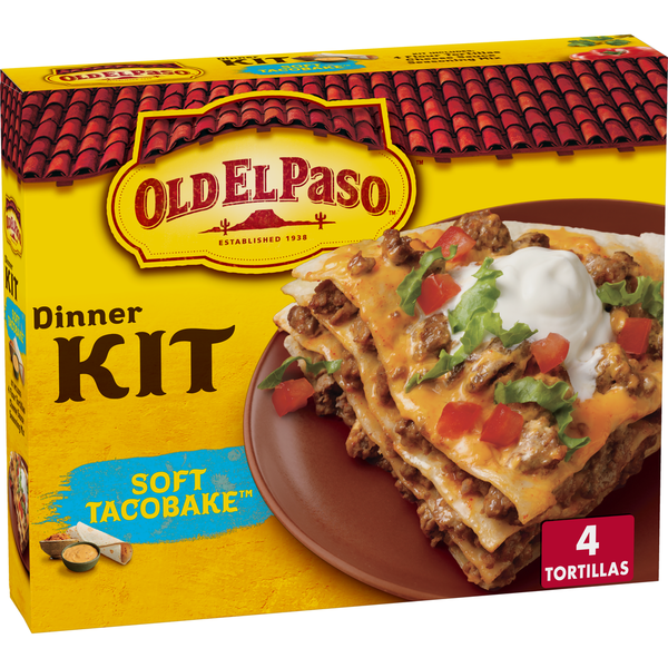 Latin Foods Old El Paso Soft TacoBake Dinner Kit hero