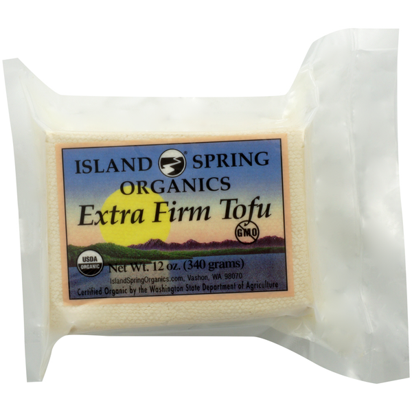 Tofu & Meat Alternatives Island Spring Organics Extra Firm Tofu hero