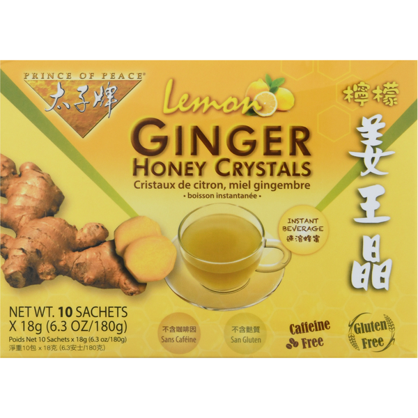 Prince of Peace Instant Beverage, Lemon Ginger Honey Crystals hero