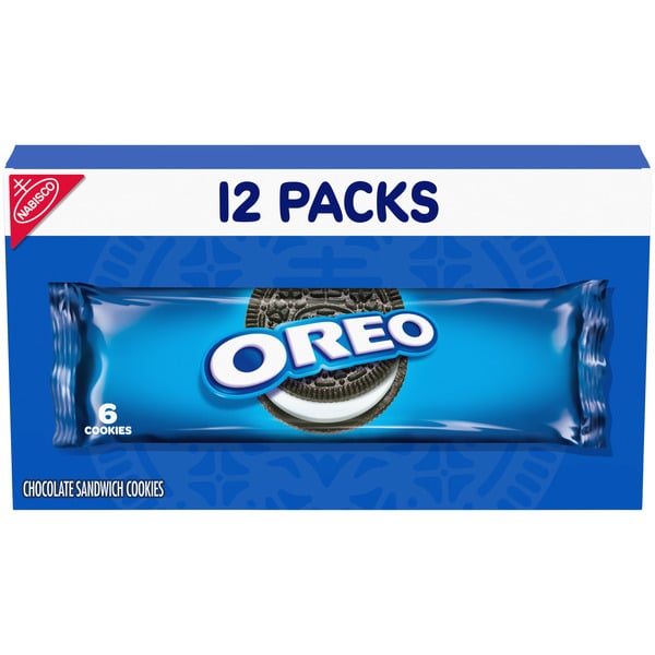 Cookies & Cakes Oreo Chocolate Sandwich Cookies, Snack Packs hero