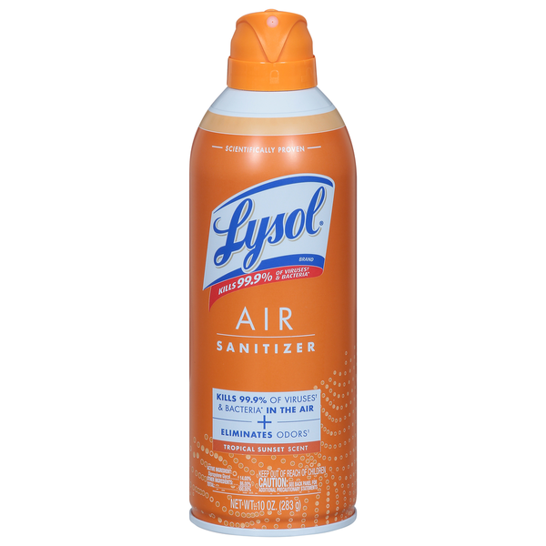 Cleaning Products Lysol Air Sanitizer, Tropical Sunset hero