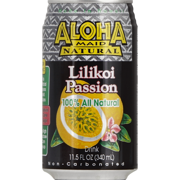 Juice & Nectars Aloha Maid Drink, Lilikoi Passion hero