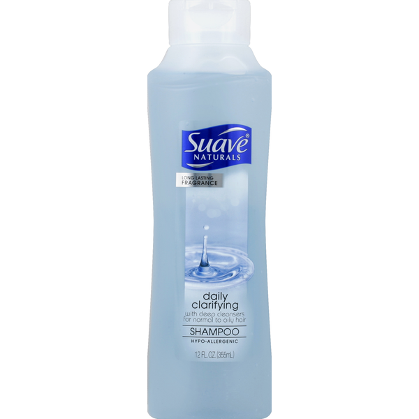 Hair Care Suave Shampoo, Daily Clarifying hero