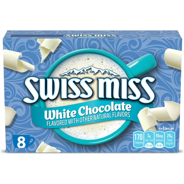 Cocoa & Drink Mixes Swiss Miss White Chocolate Flavored Hot Drink Mix hero