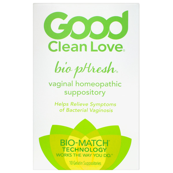 Feminine Care & Family Planning Good Clean Love bio pHresh, Vaginal Homeopathic Suppository hero