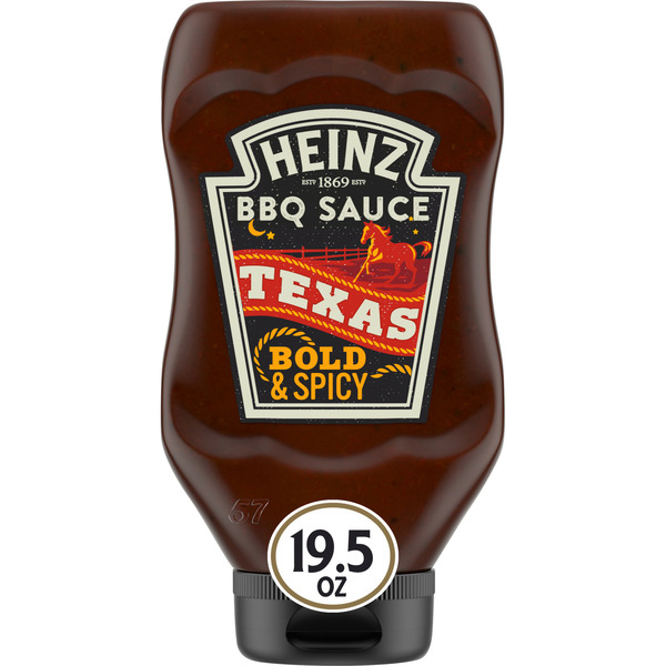 Condiments Heinz Texas Style Bold & Spicy BBQ Sauce hero