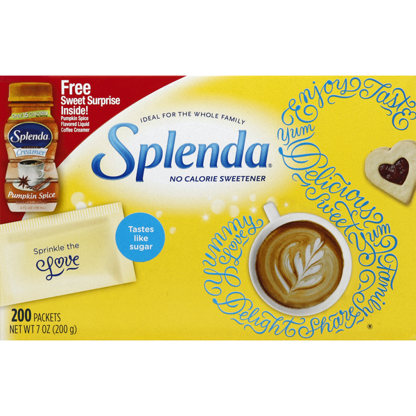 Baking Ingredients Splenda No Calorie Sweetener, Packets hero