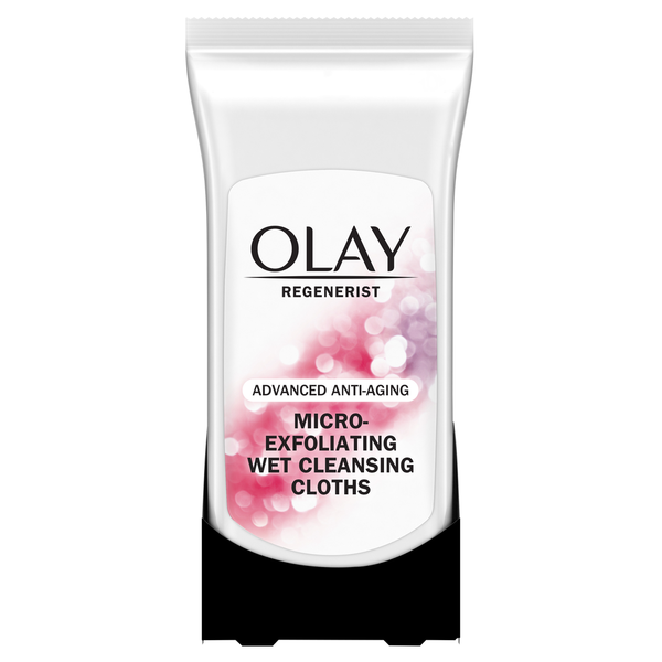 Facial Care Olay Regenerist Micro-Exfoliating Wet Cleansing Cloths hero