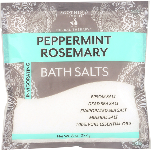 Beauty Soothing Touch Peppermint Rosemary Bath Salts Pouch hero