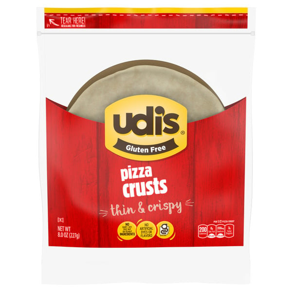 Frozen Pizza Udi's Gluten Free Pizza Crust hero