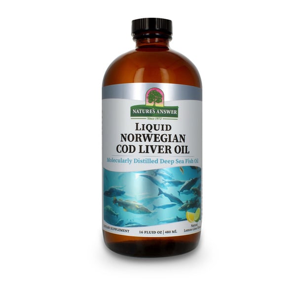 Vitamins & Supplements Nature's Answer Cod Liver Oil hero