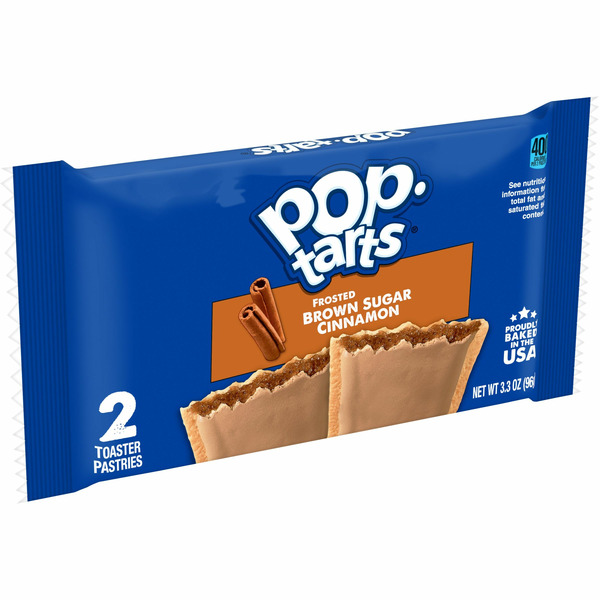 Cookies & Cakes Pop-Tarts Toaster Pastries, Breakfast Foods, Kids Snacks, Frosted Brown Sugar hero