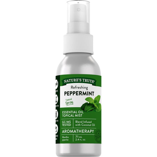 Aromatherapy Nature's Truth Peppermint, Essential Oil Mist Spray hero