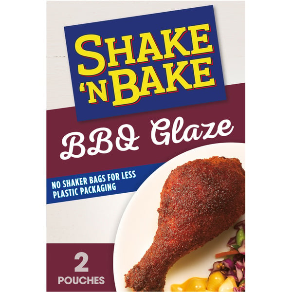 Marinades & Meat Preparation Shake 'N Bake BBQ Glaze Seasoned Coating Mix hero