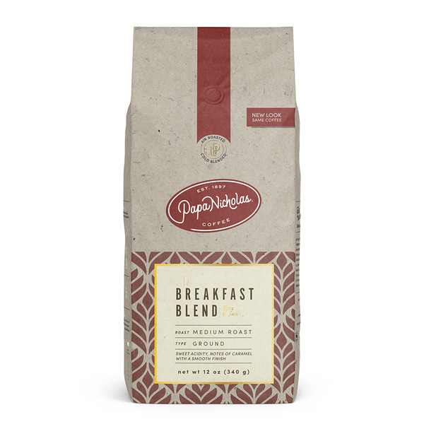 Coffee Papanicholas Coffee Breakfast Blend, Medium Roast Ground Coffee hero