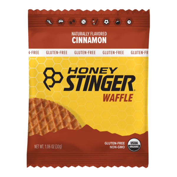 Hot Cereal & Pancake Mixes Honey Stinger Cinnamon Energy Waffle hero