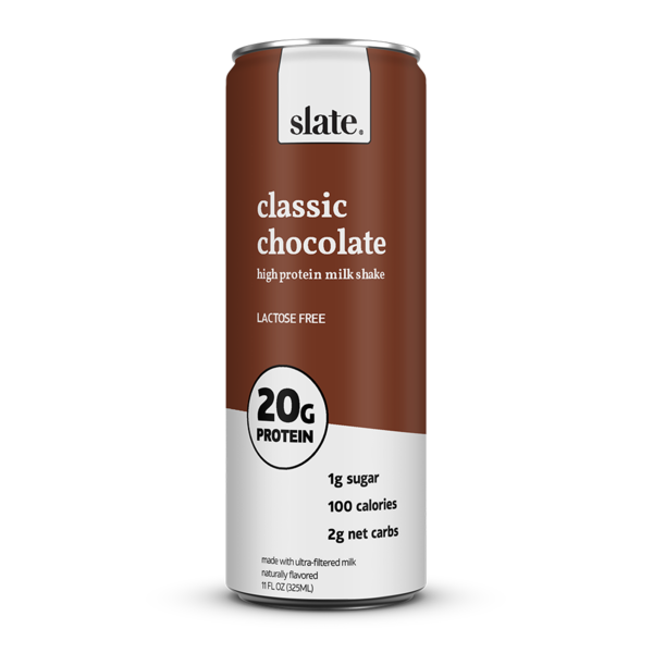 Milk Slate Classic Chocolate Milk, 20g Protein, Lactose Free, 0g Added Sugar hero