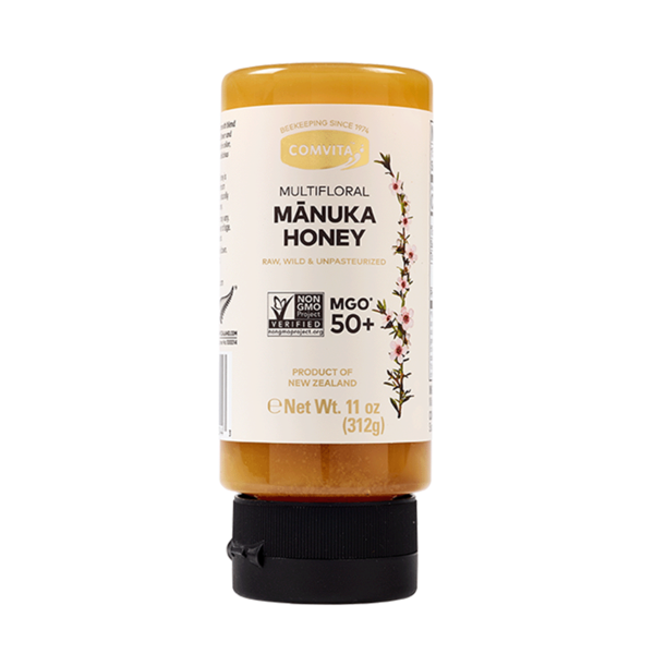 Comvita MGO 50 Multifloral Manuka Honey Squeeze bottle hero