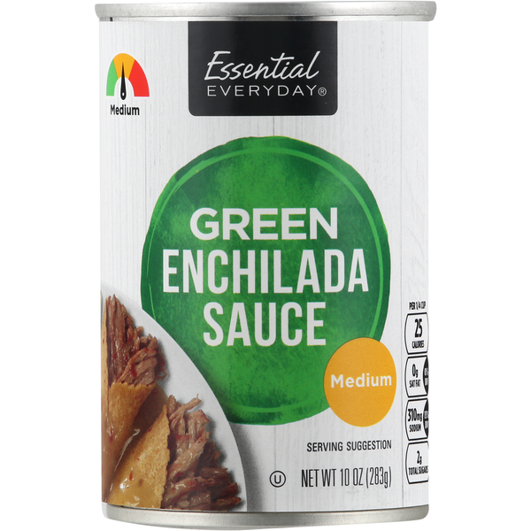 Latino Foods Essential Everyday Sauce, Green Enchilada, Medium hero