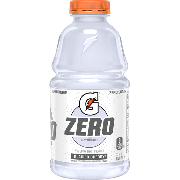 Water, Seltzer & Sparkling Water Gatorade Thirst Quencher, Zero Sugar, Glacier Cherry hero