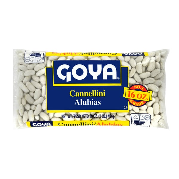 Grains, Rice & Dried Goods Goya Cannellini Beans, Dry hero