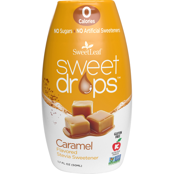 Baking Ingredients SweetLeaf Caramel Sweet Drops hero