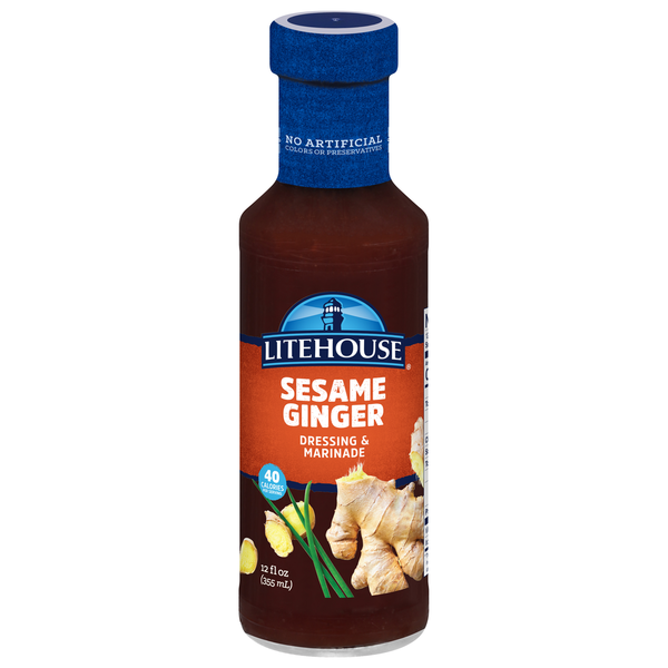 Marinades & Meat Preparation Litehouse Dressing & Marinade, Sesame Ginger hero