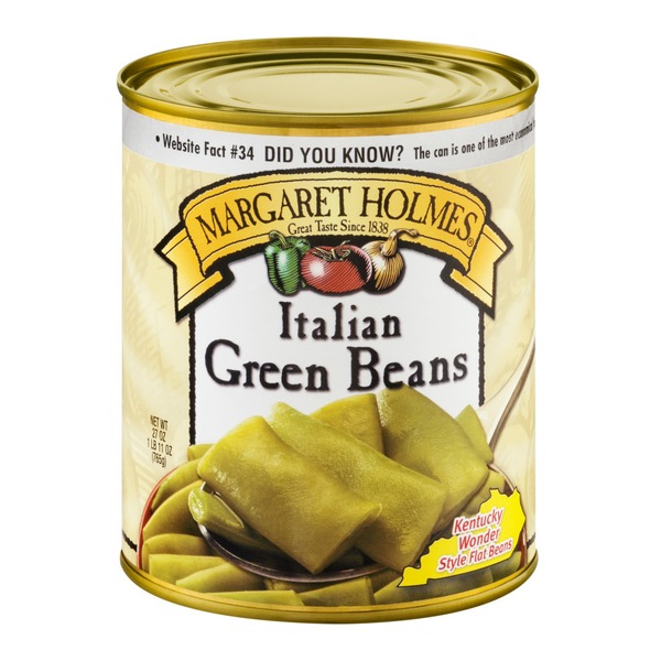 Canned & Jarred Vegetables Margaret Holmes Cut Italian Green Beans hero