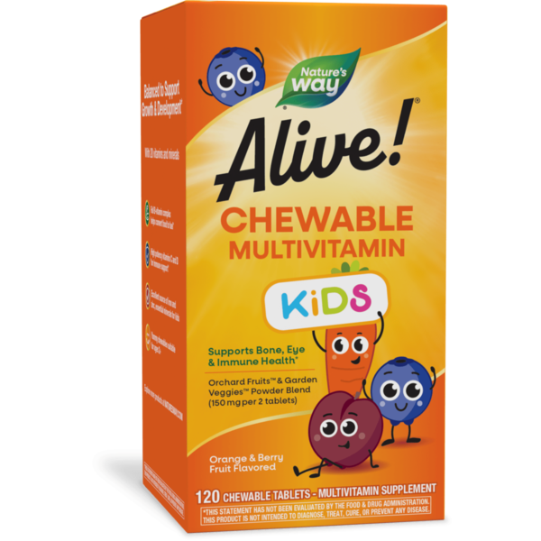 Multi-Vitamins Nature's Way Alive!® Kids Chewable Multivitamin hero