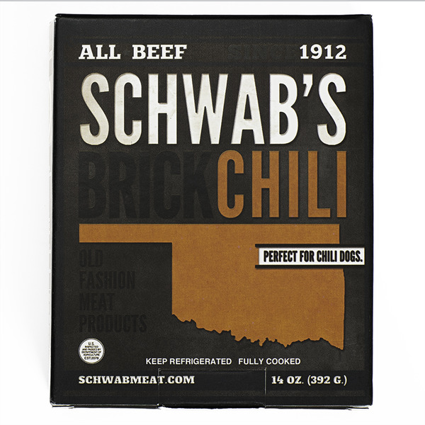 Preserved Dips & Spreads Schwab's All Beef Brick Chili hero