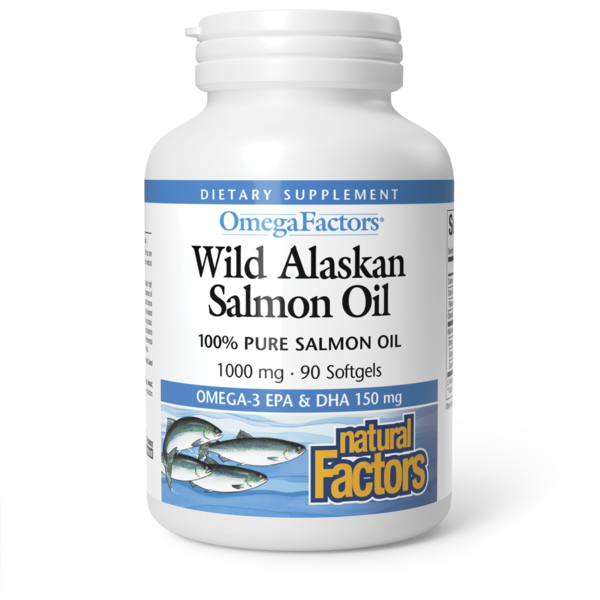 Vitamins & Supplements Natural Factors Wild Alaskan Salmon Oil hero