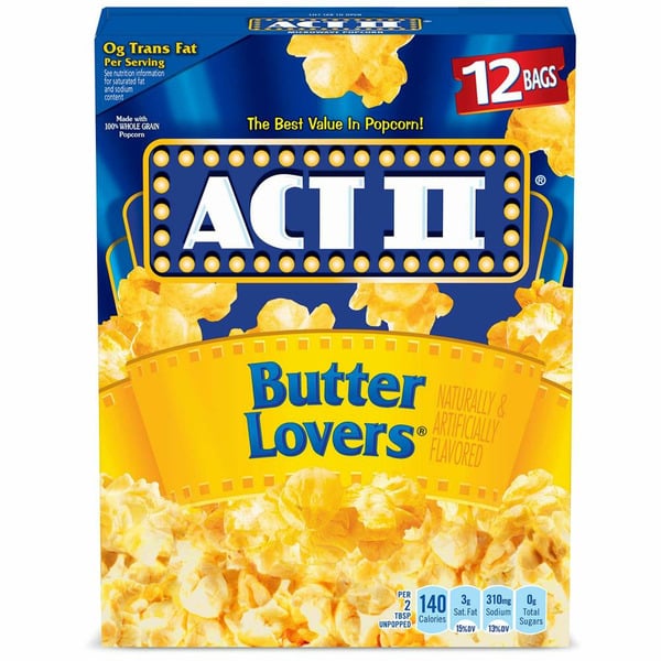 Popcorn & Jerky Act II Butter Lovers Popcorn hero