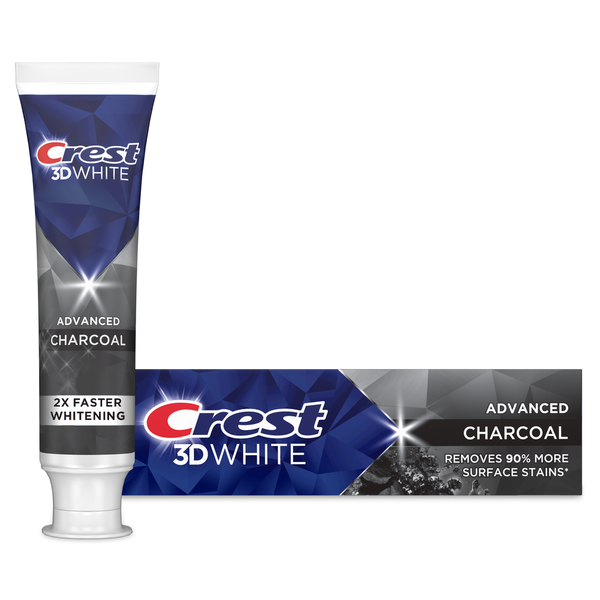 Crest 3D White Toothpaste Advanced Charcoal Toothpaste hero